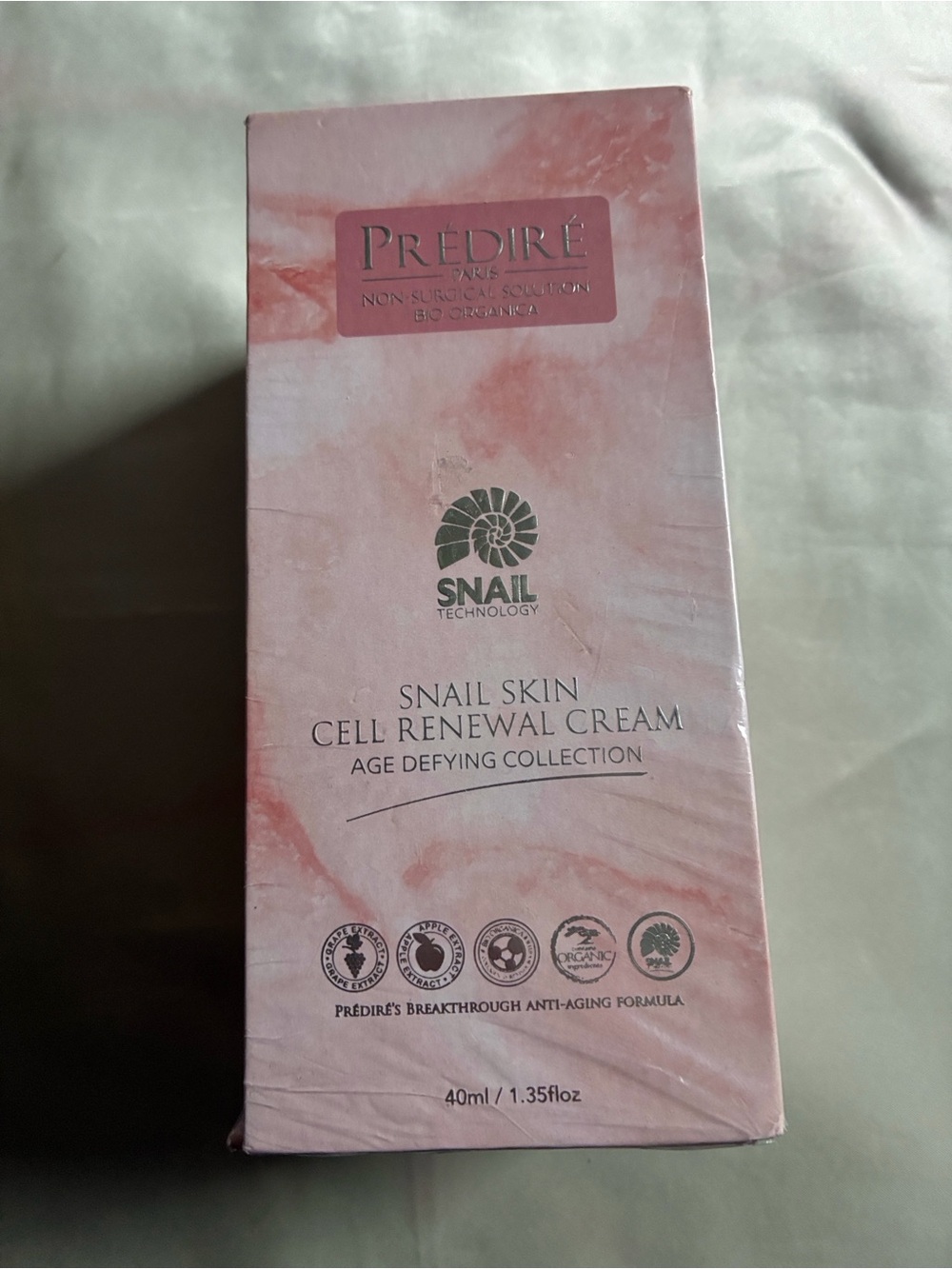 Snail Skin Cell Renewal Cream – Pink Age-Defying Moisturizer